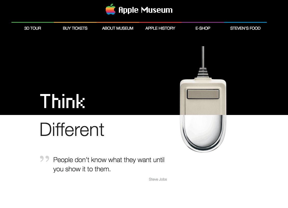 Apple Museum Website